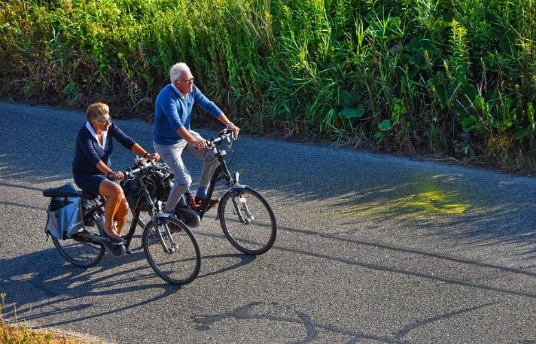 Fahrrad Fahren Rückenschonend